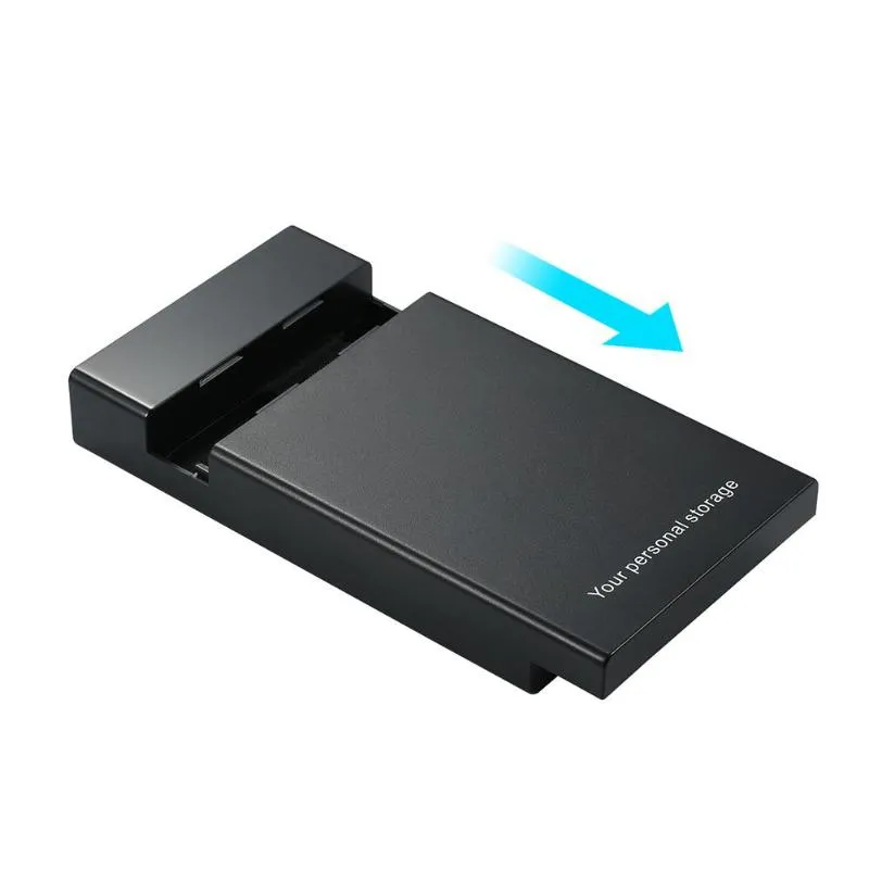 3.5 inch HDD SDD Case USB 3.0 to SATA III 6Gbps External Enclosure Hard Drive Box Support 3.5/2.5" Laptop Desktop Hard Disk