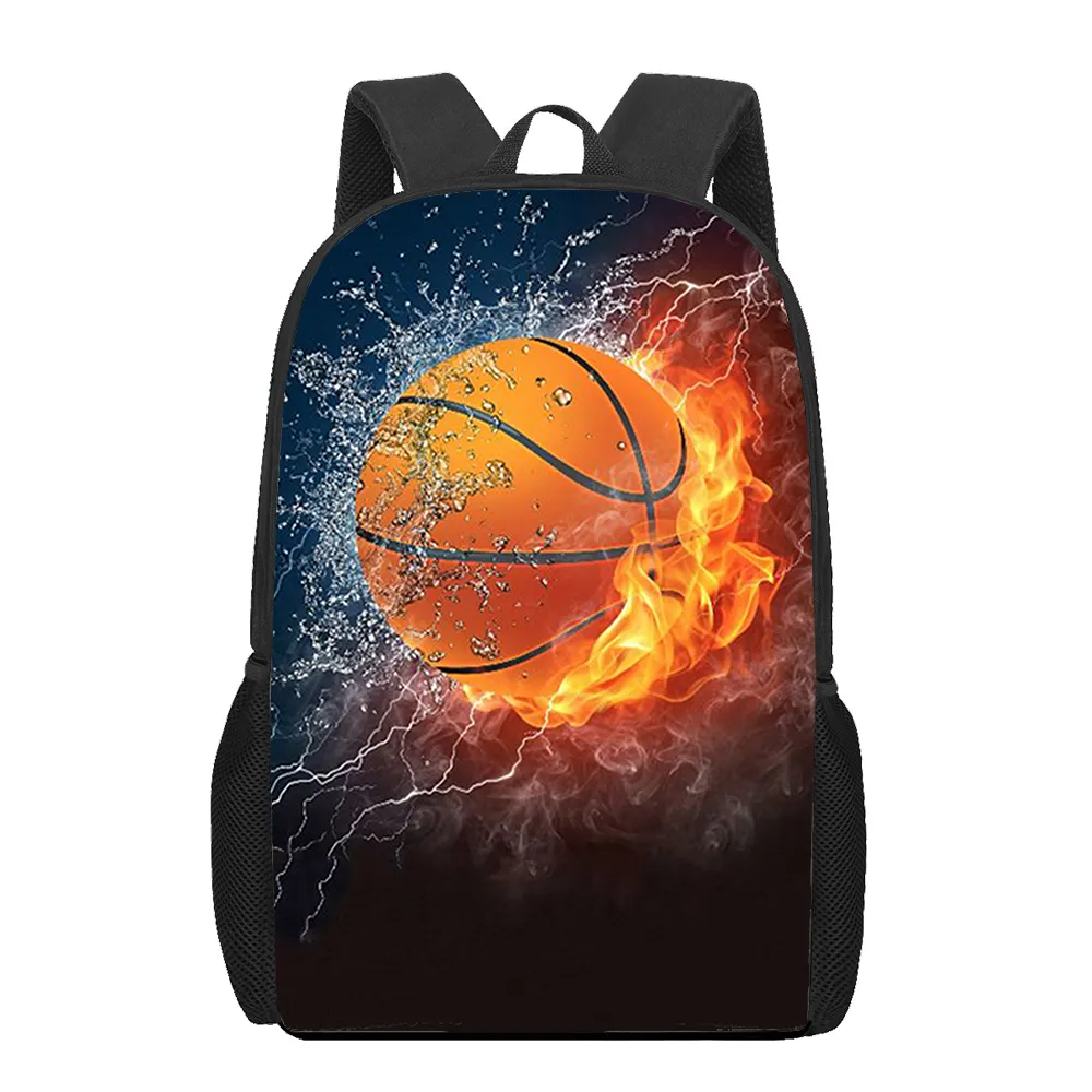 Basketball Bags For Students Lightweight Printed School Backpack