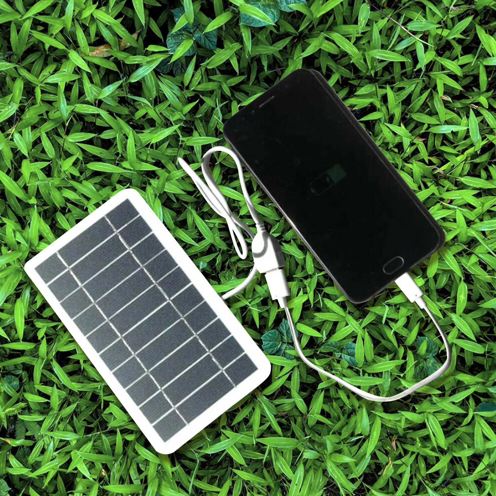 2w 5v Solar Panel Outdoor Usb Portable Mini Solar Charger Panel Climbing Fast Travel Charger Phone Diy Solar Charger