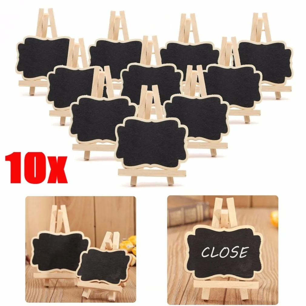 Buy Sall Chalkboard Signs With Stand 6x8 In - Table Top Chalk Board To