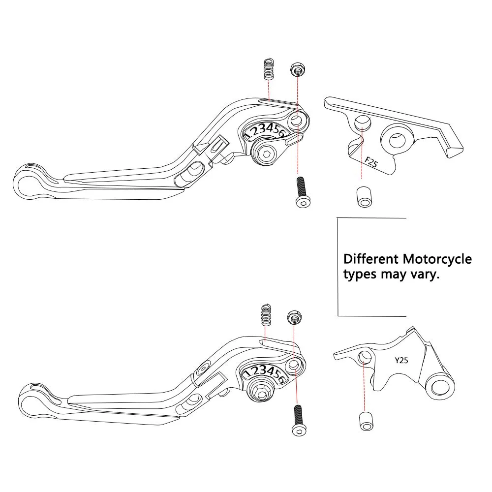 Adjustable Extendable Motorcycle Brake Clutch Levers For Buell