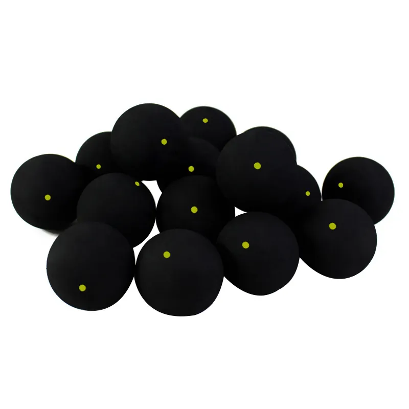Balle De Squash Price's Black Single Dot | Standard WSF 40mm | Fabriquée Au Royaume-Uni