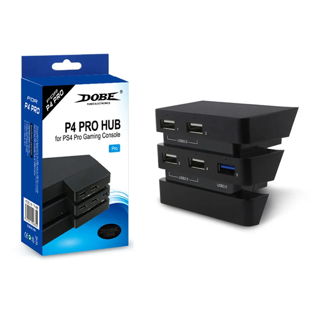 DHgate 5 Port USB 3.0 Hub for PS4 PS4 Pro High Speed Data Transfer Expand Connectivity Sports Outdoors