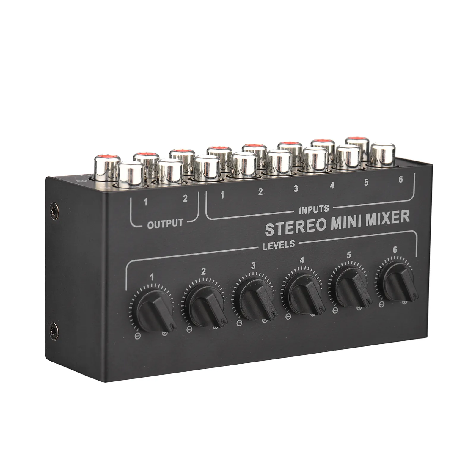 RCA Audio Mixer: 6-Channel Stereo Distribution Guide