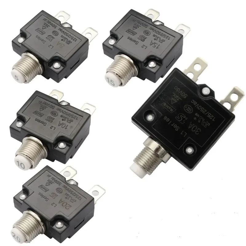 4 PCS 91 series Overload Protector 1A Electrical automatic Circuit 4 PCS 91  series Overload Protector 4 PCS 91 series Overload Protector 1A Electrical automatic Circuit