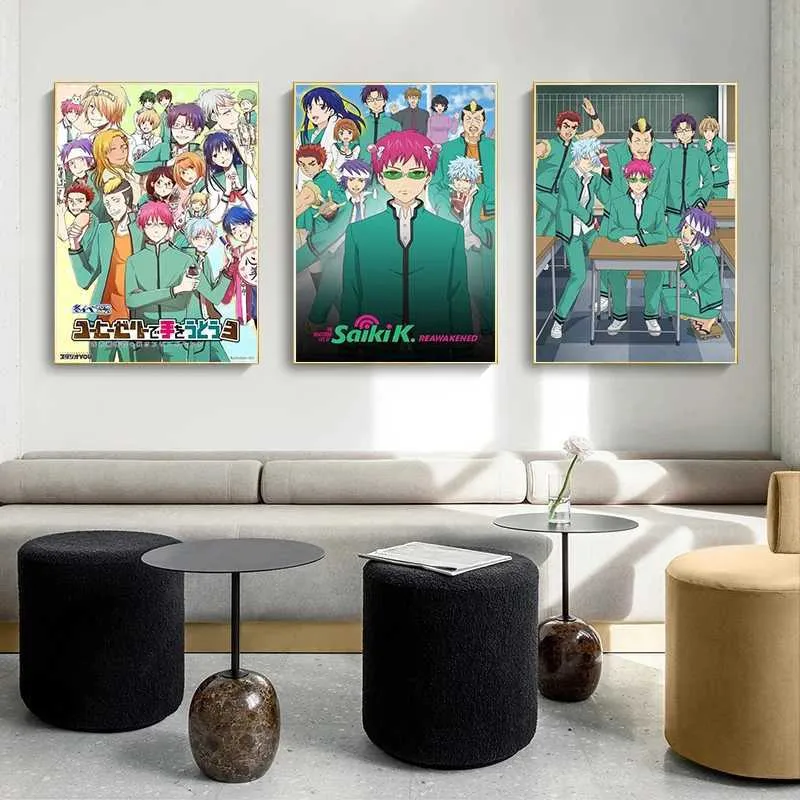 thumbnail image 2 of Decorate Your Space: Saiki Kusuo No Psi-nan Wall Scroll Poster 2 of 6