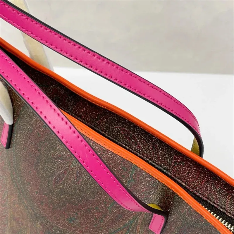 Paisley Jacquard Tote Bag, Large Capacity Single Shoulder Paisley Jacquard Tote Bag, Large Capacity Single Shoulder