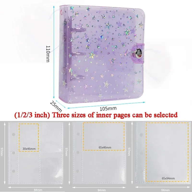 DHgate.com:Kawaii Star 1/2/3 inch Photo Album, Kpop