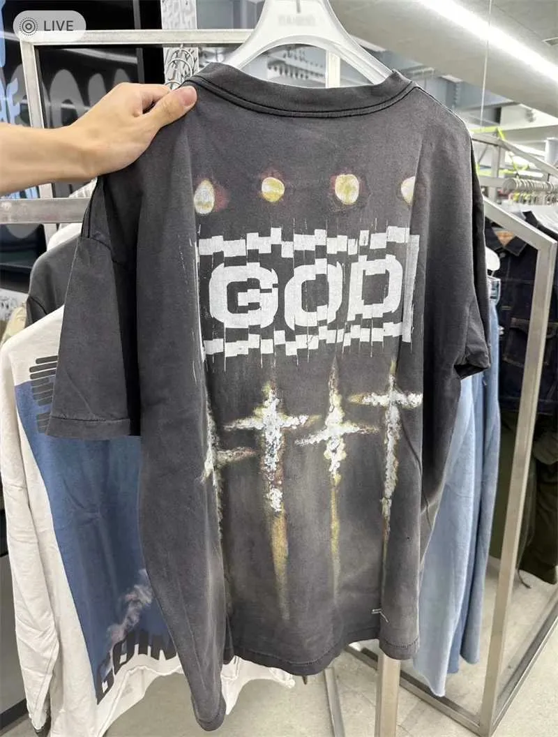 Mens T Shirts Oversized SAINT MICHAEL NIN From 18,01 € | DHgate