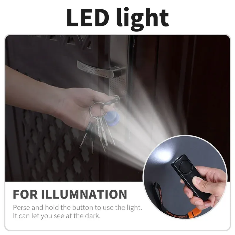 Allarme Personale Da Polso Con Luce LED - Braccialetto Sicurezza Per Donne, Bambini E Anziani - Foto 8