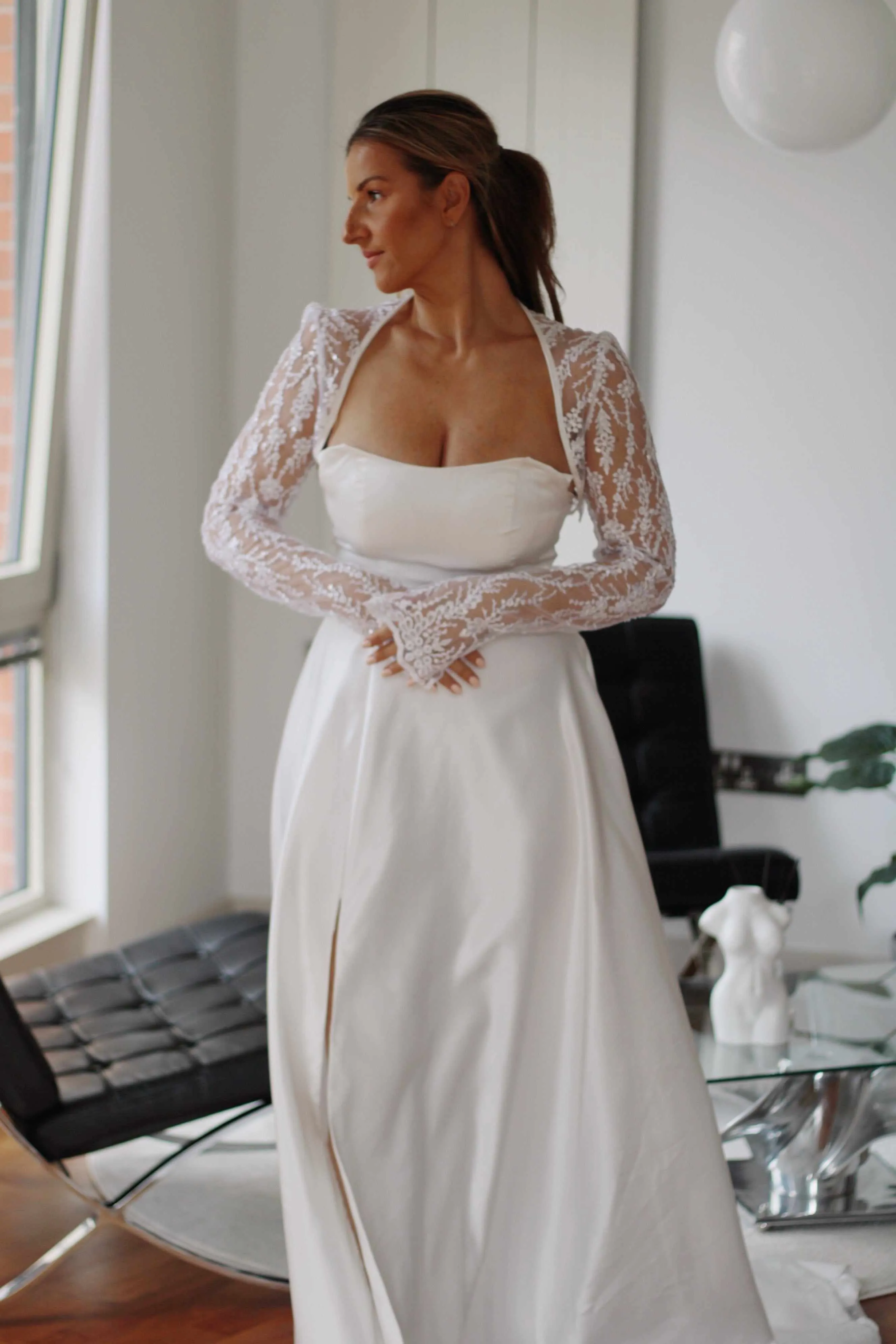 Bolero Blouse For Wedding Occasion Elegant Lace Bridal Boleros