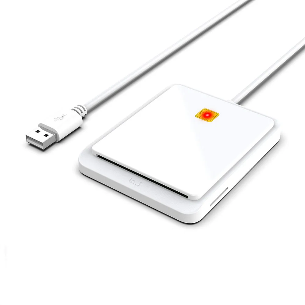 DAC Card Reader for PC: USB Smart Card Reader for Bank Cards, ID, EMV ...