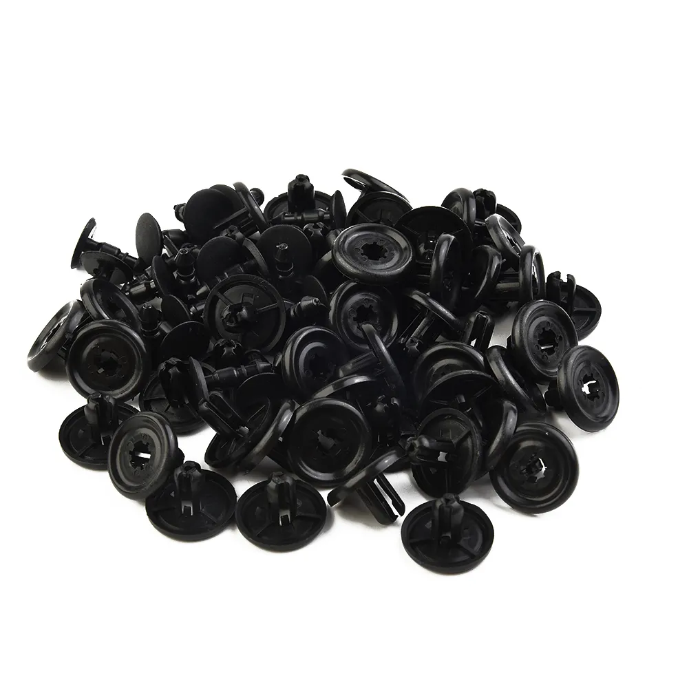 100X For TOYOTA/LEXUS Bumper Trim Panel Clips Push Rivet Inner - Foto 2