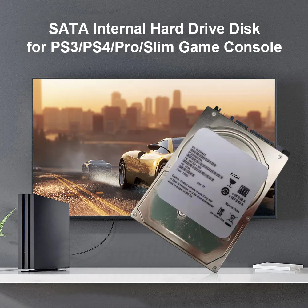 Internal Hard Drive Disk For Sony PS3/PS4/Pro/Slim Game Console 2.5" Hard Disk Drive 160/320/500GB 1TB Game Machine Hard Disk