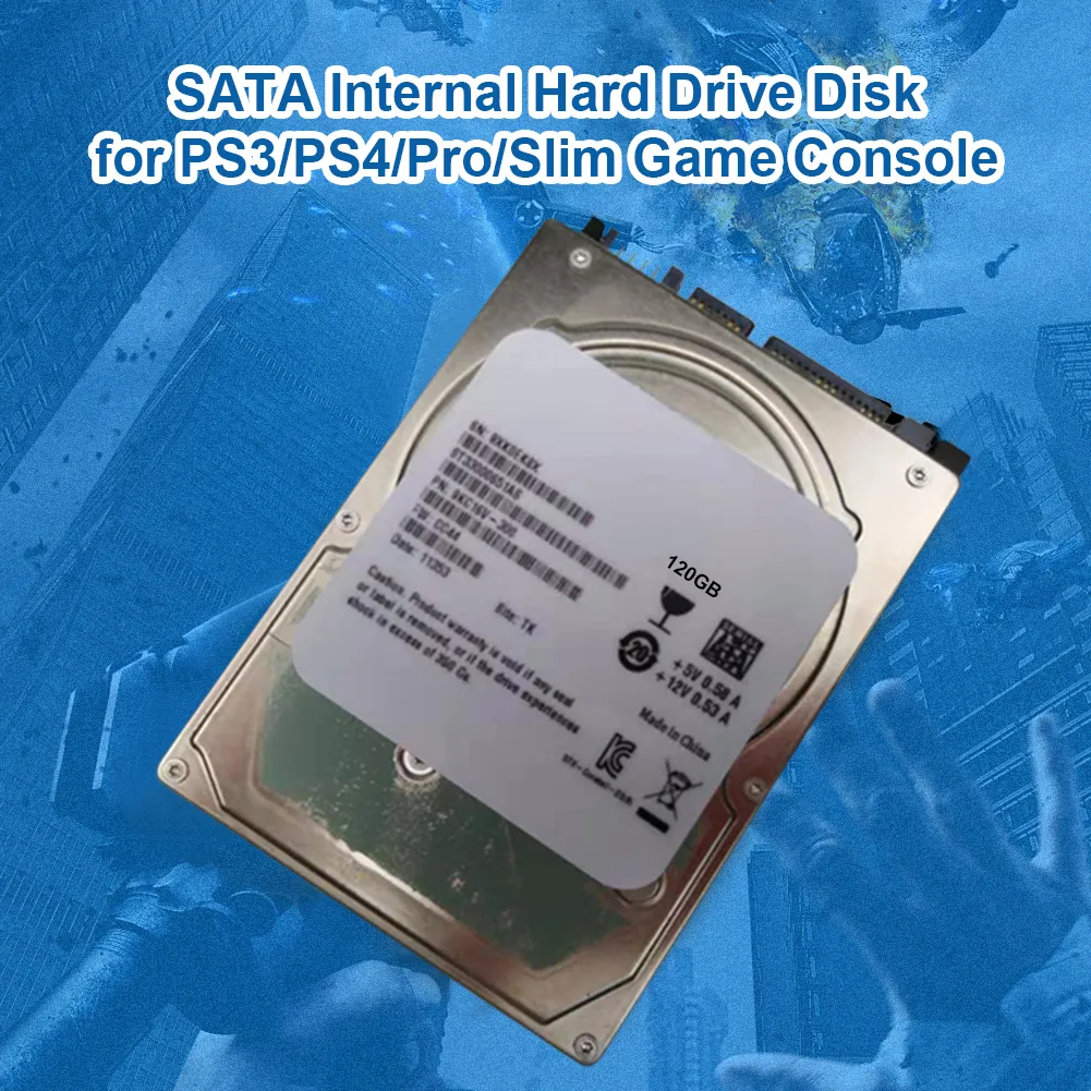 Internal Hard Drive Disk For Sony PS3/PS4/Pro/Slim Game Console 2.5" Hard Disk Drive 160/320/500GB 1TB Game Machine Hard Disk
