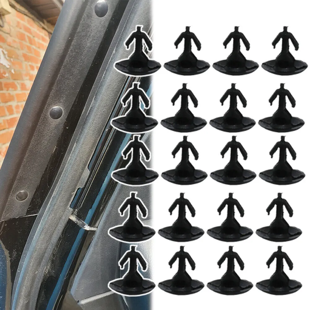 Be In Your Mind 20PCS Car Front Door Weatherstrip Seal Clips Compatible With Transport T5 T6 - Foto 6