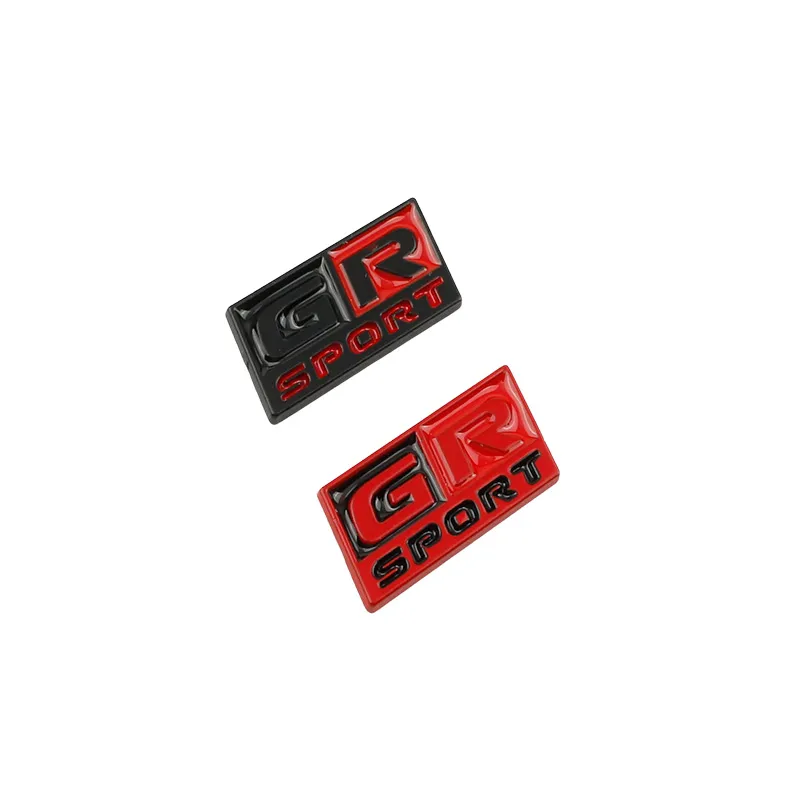 3D Metal GR SPORT Logo Sticker Steering Wheel Emblem From