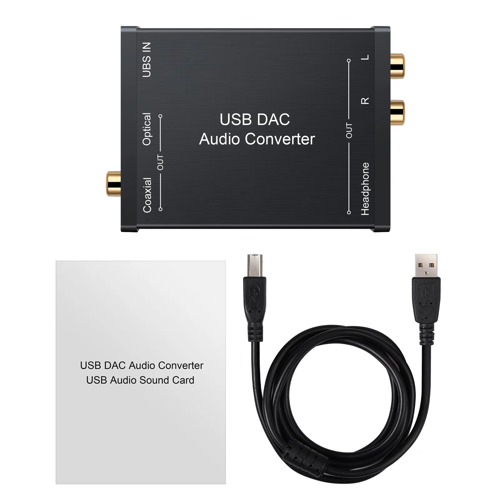 DHgate.com:USB DAC Audio Converter - Digital Coaxial Optical 3.5mm ...