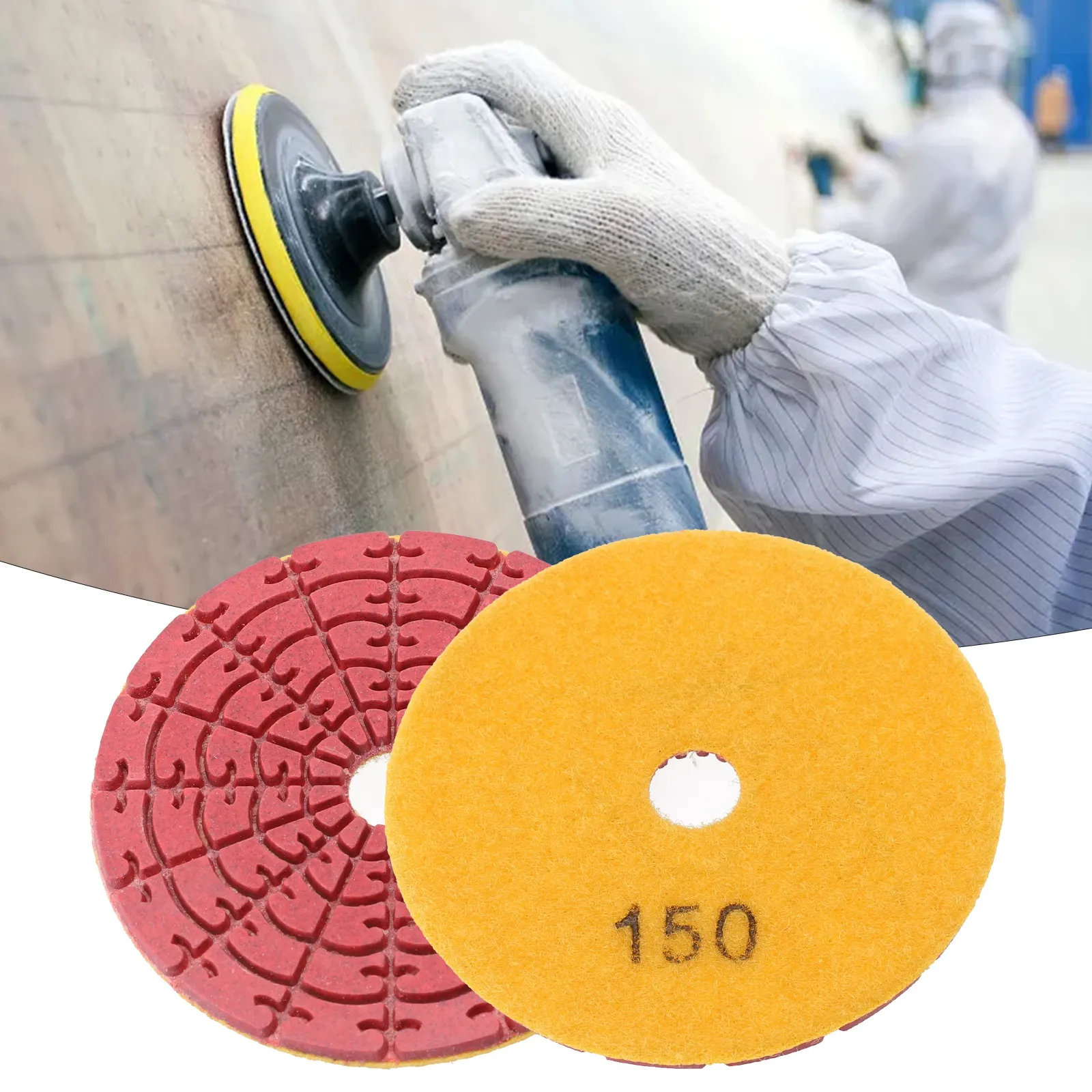DEWALT DABP7SR58 7-Inch Semi-Rigid Backing Pad – 5/8-11 Thread For Grinding & Sanding