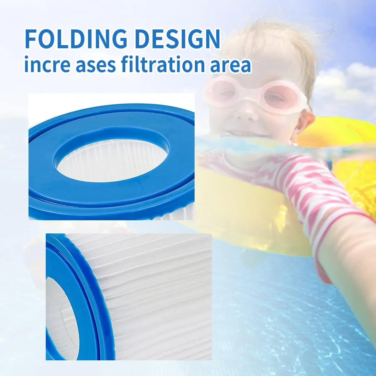 Cartouche Filtrante Intex S1 29011E | Pour Piscine/spa Pure Spa | Filtration Saleté Et Débris