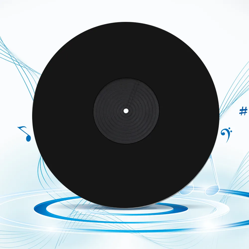 thumbnail image 2 of Blue Acrylic Slipmat For Turntables – Vinyl Record LP Platter Mat, Universal Fit 2 of 6
