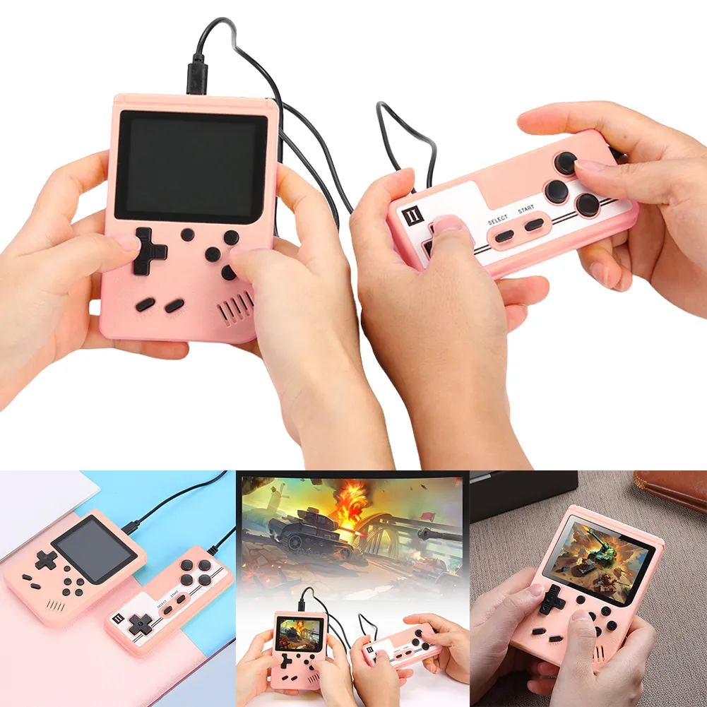 Handheld Game Console Voor Kinderen Volwassenen, 270 Klassieke Retro Games 30 Inch Kleurendisplay En Gamepad Oplaadbare Arcade Gaming Speler