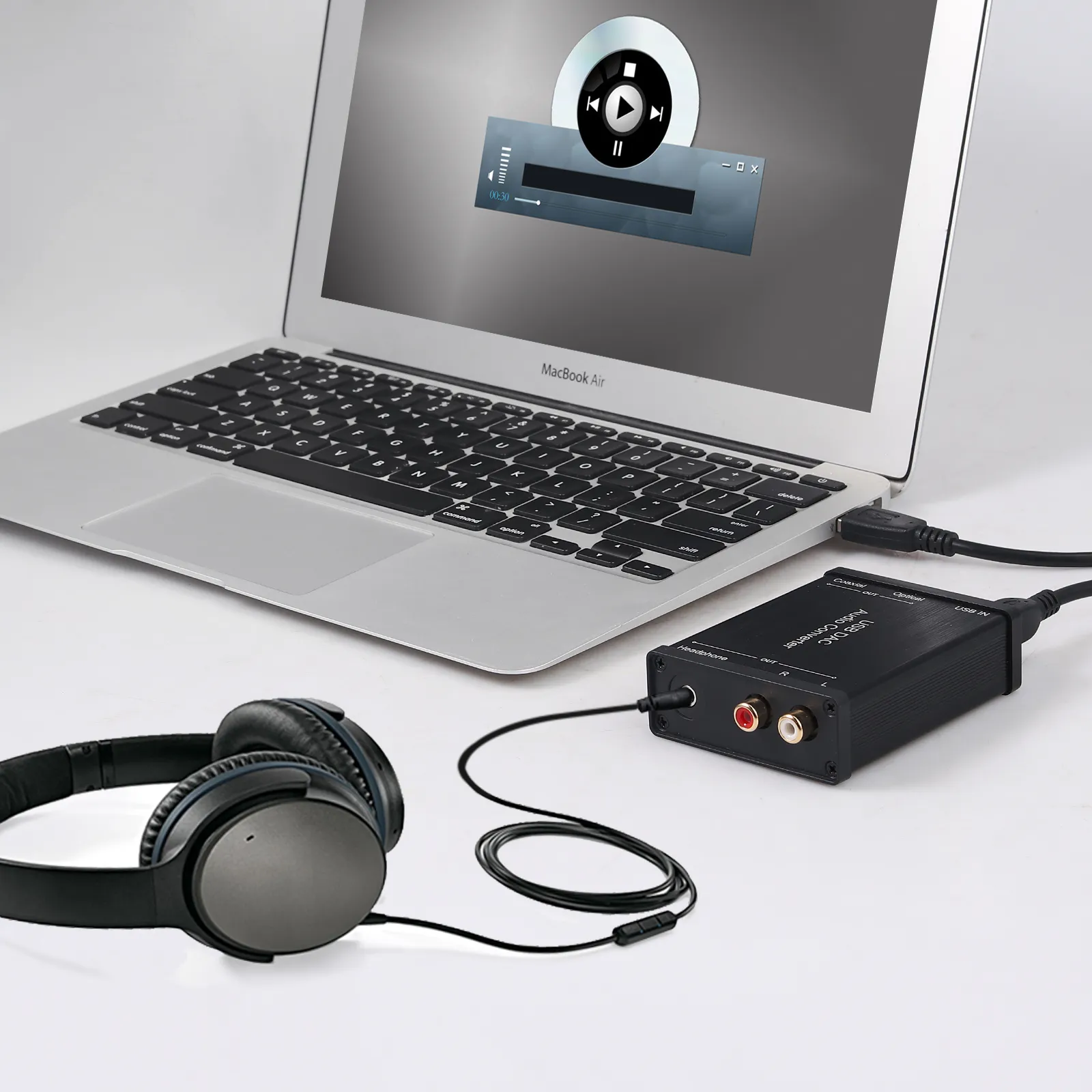 DHgate.com:USB DAC Audio Converter - Digital Coaxial Optical 3.5mm ...