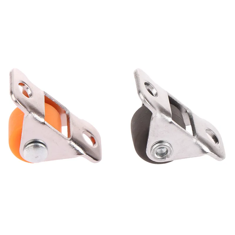 4Pcs Universal Caster Wheels With Self-Adhesive Base - 360° Rotation Cast Iron Wheels For Storage Boxes & Furniture