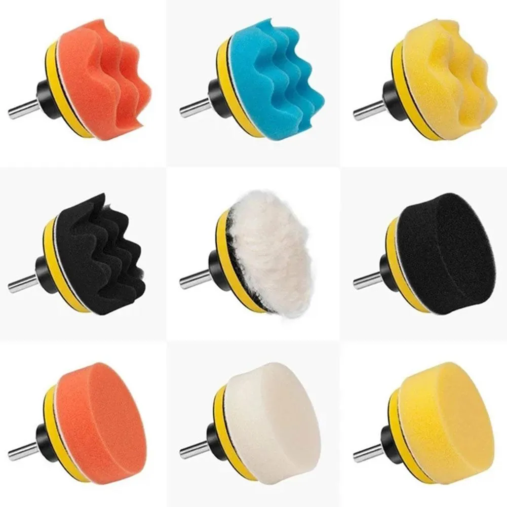 5PCS 5 Inch Cr Buffing Pds For Drill, Multipurpose Kuwit