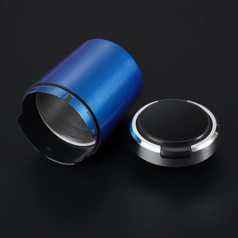 Portable Car Ashtray for Volvo Models with LED Light Stylish, Fireproof,  and Easy to Clean