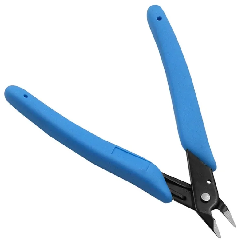 Red Side Cutting Nippers - Precision Diagonal Pliers For Electronics, Jewelry Making & Craft Wire Cutting