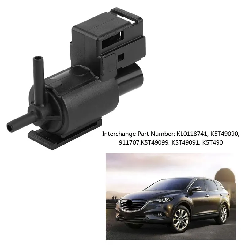 EGR Vacuum Solenoid Switch Valve for Mazda 626 Protege KL0118741 K5T49090 K5T490 EGR Vacuum Solenoid Switch Valve for Mazda 626 Protege KL0118741 K5T49090 K5T490