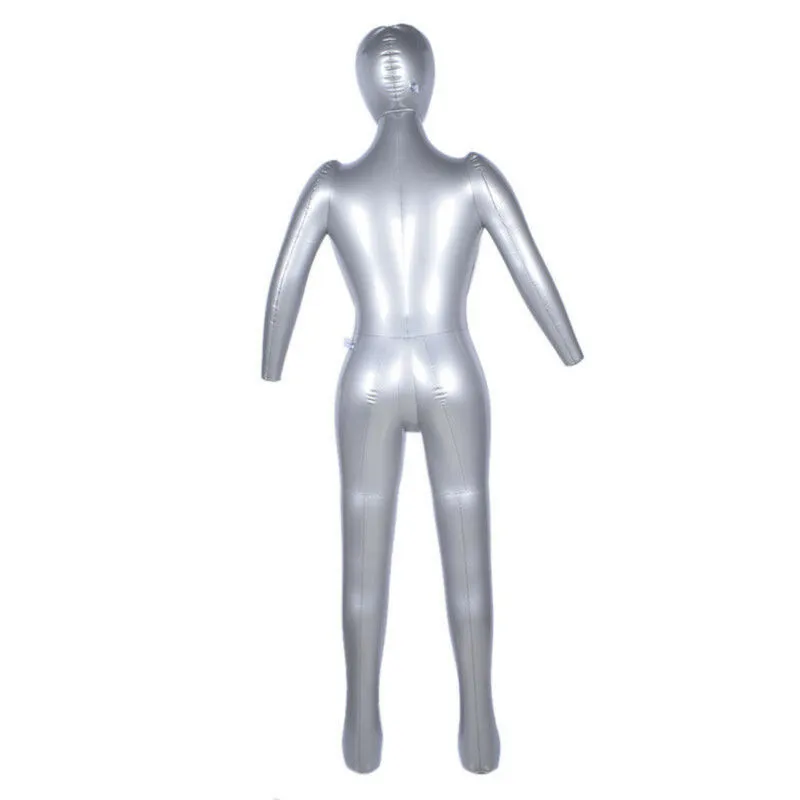 Silver Glossy Metallic Headless Female Mannequin 165cm | DHgate