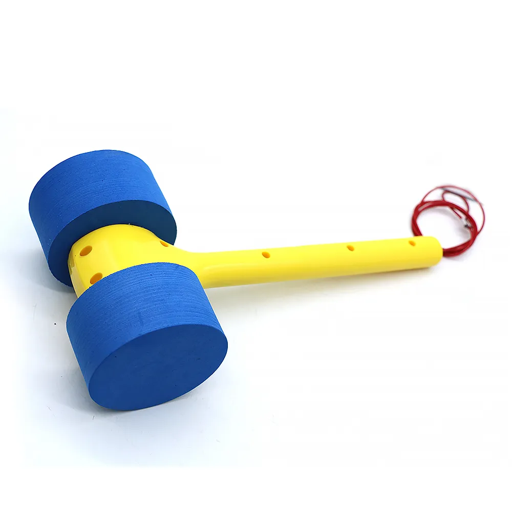 Blue Sponge Plastic Hammer Child Player Frog Jump Hamster Hitting