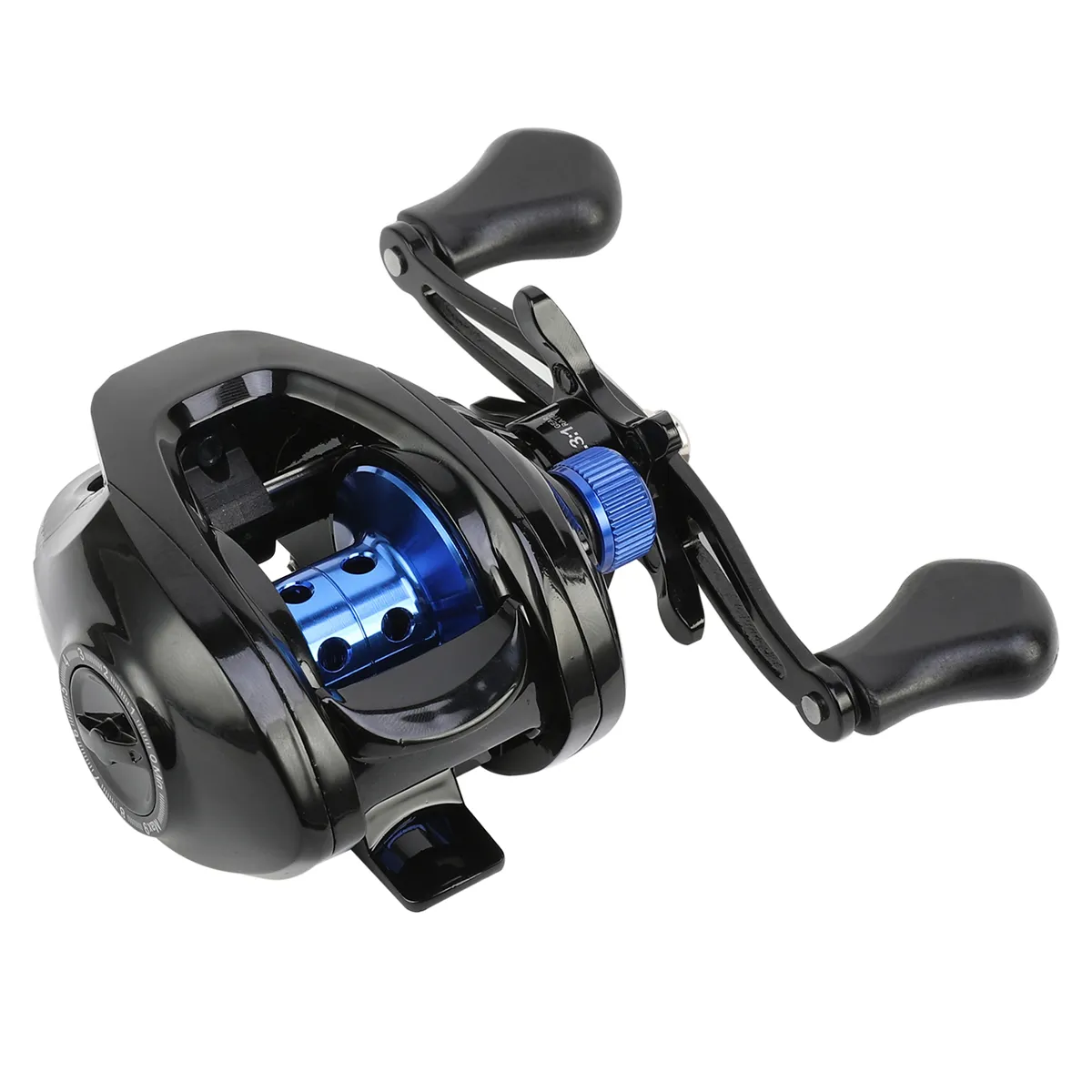 Metal Baitcast Fishing Reel with 8 lb Max Drag Magnetic Brake System for Bass Fishing, Left/Right Hand, Blue from Dhgate Fish Finder - price 25.54 Metal Baitcast Fishing Reel with 8 lb Max Drag Magnetic Brake System for Bass Fishing, Left/Right Hand, Blue from Dhgate Fish Finder - price 25.54