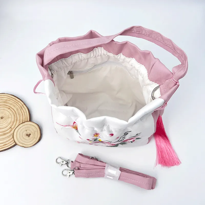 入荷now 買えない DHgate.com:2024 Floral Chinese | Handbag Hanfu Embroidered バッグ・スーツケース