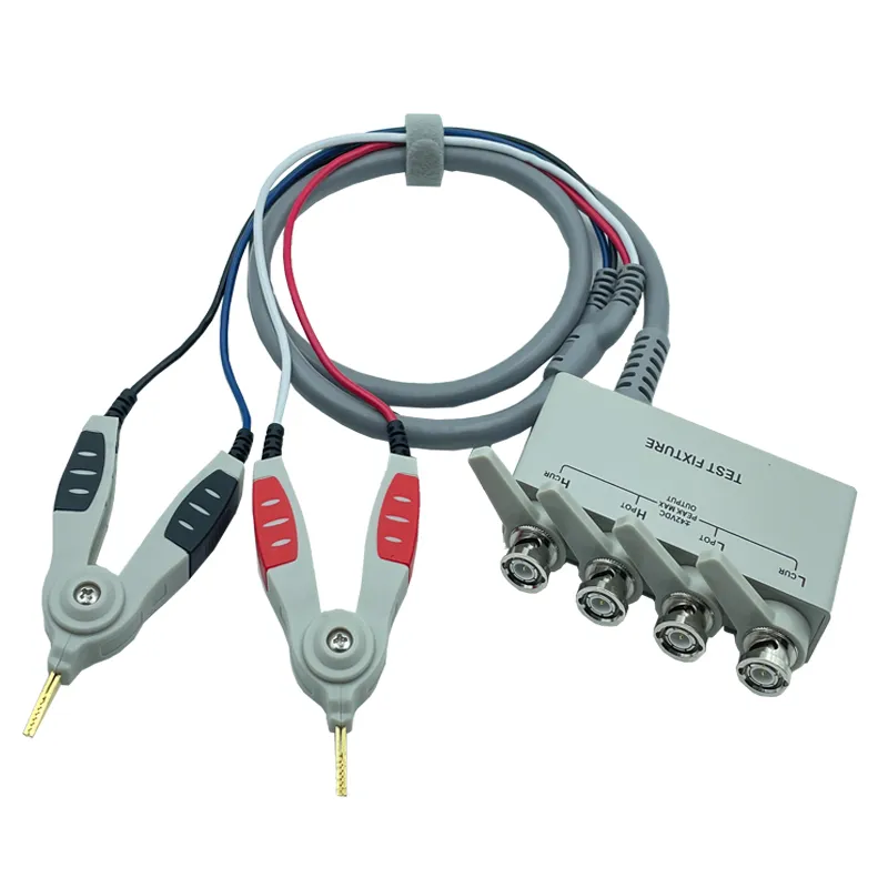 For Test Tweezer LCR Meter SMD Kelvin Clip With 4mm Banana plug For Test Tweezer LCR Meter SMD Kelvin Clip With 4mm Banana plug