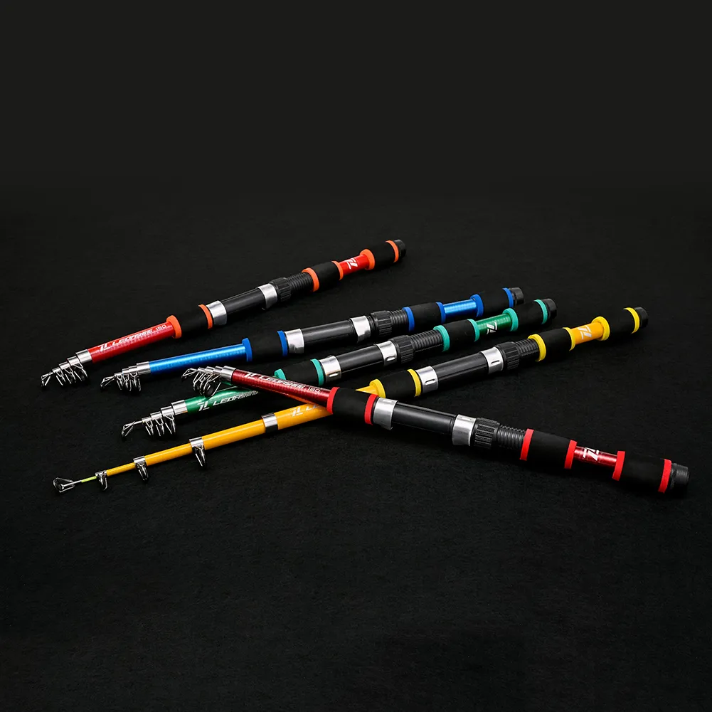 Ultra-Portable Foldable Fishing Pole: Strong Lightweight Mini