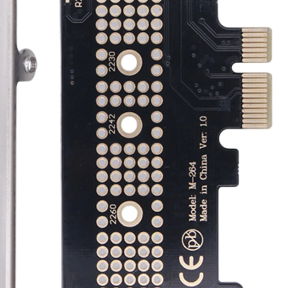 M.2 NGFF M.2 SSD Adapter PCI-E M.2 NVMe PCIE SSD Connector High Speed Hard Disk Converter SSD Riser Support 2230 2242 2260 2280