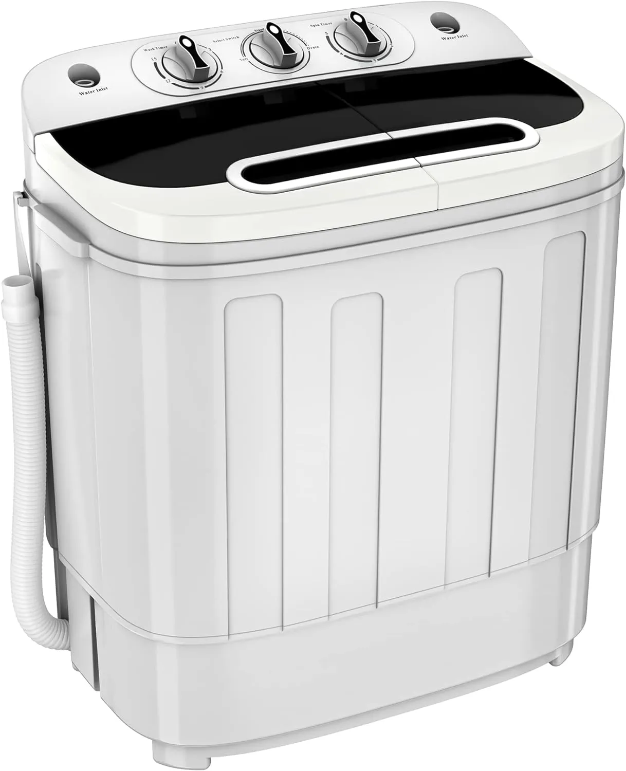 ZENY Mini Portable Clothes Washer and Dryer 13 lbs Capacity Front