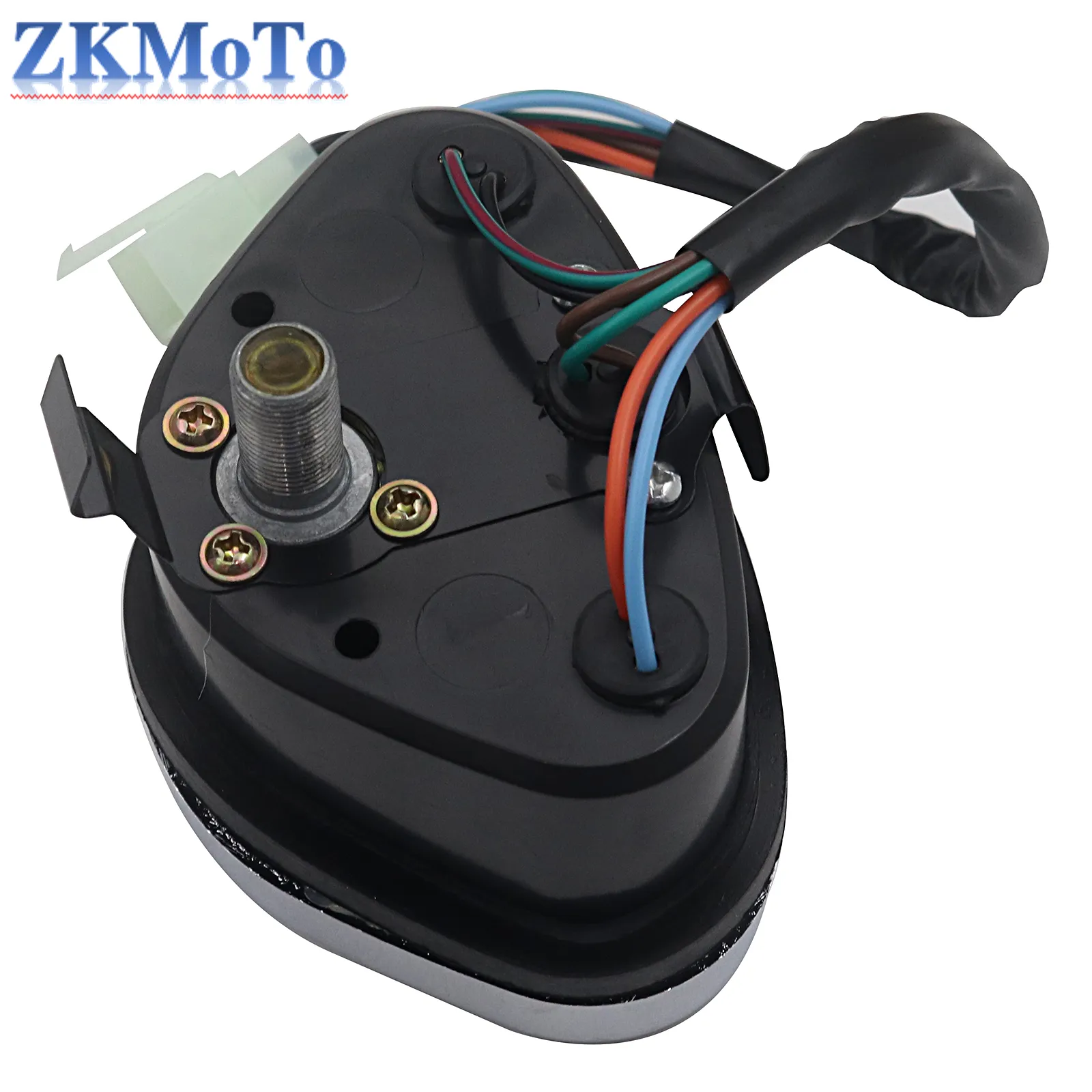 KIMISS Tachymètre Numérique Moto LED Compteur De Vitesse Numérique Rétroéclairé Jauge Compteur