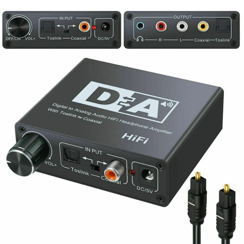 Convertisseur DTS/AC3 5.1 Audio - DAC - Rue du Commerce