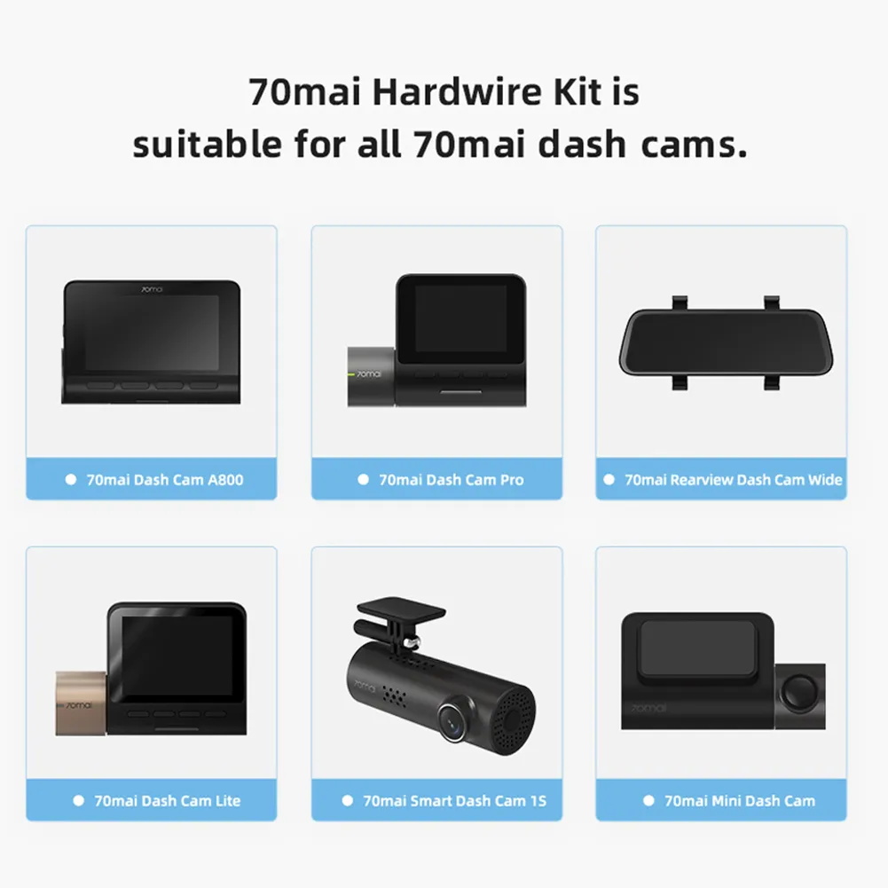 DHgate.com:70mai UP02 Hardwire Kit for 4K A800S/A500S/A400