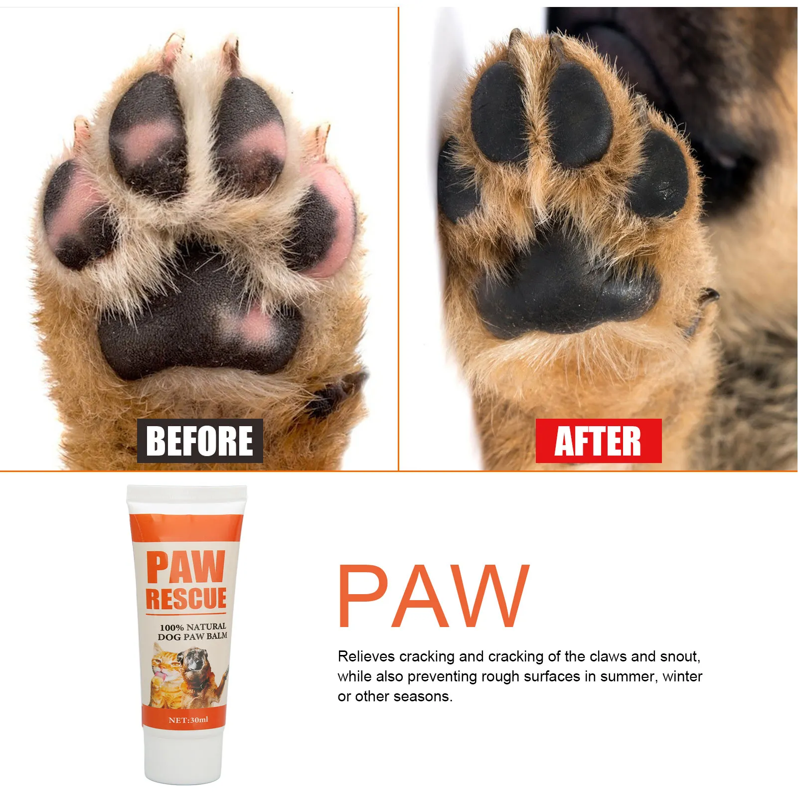 Dog Grooming Dog Paw Cracked Dog Foot Pad Moisturizer Cheap