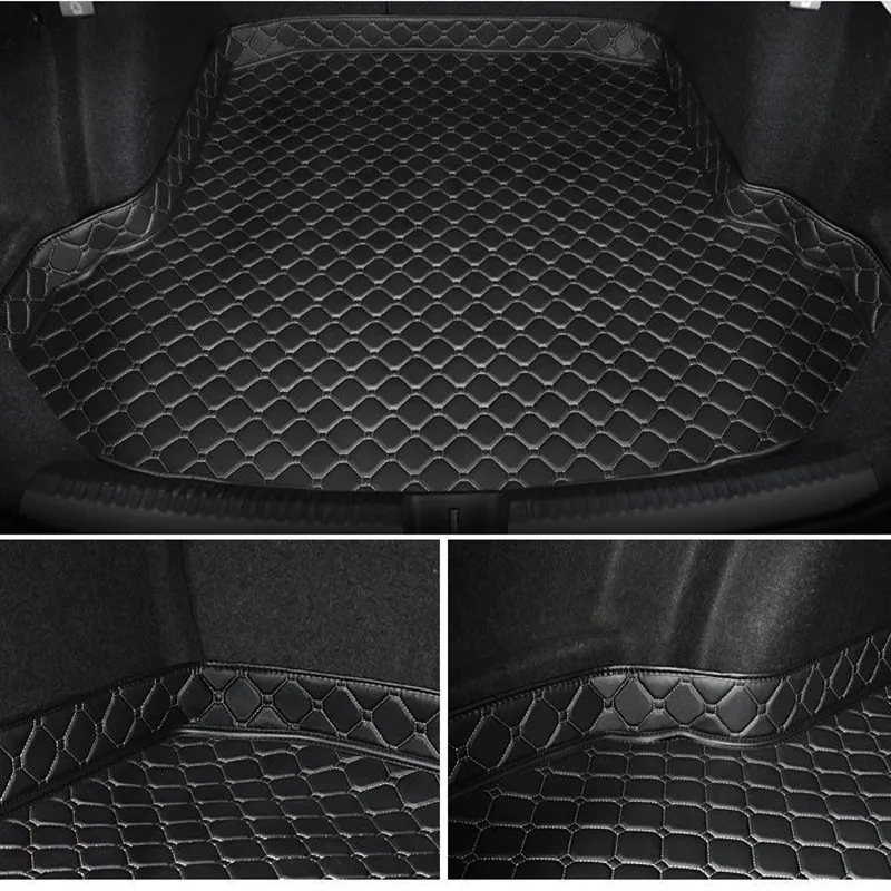 Actkill Cargo Mat & Backrest Mats Compatible With 2017-2024 2025 Audi Q7 - TPE All - View #6
