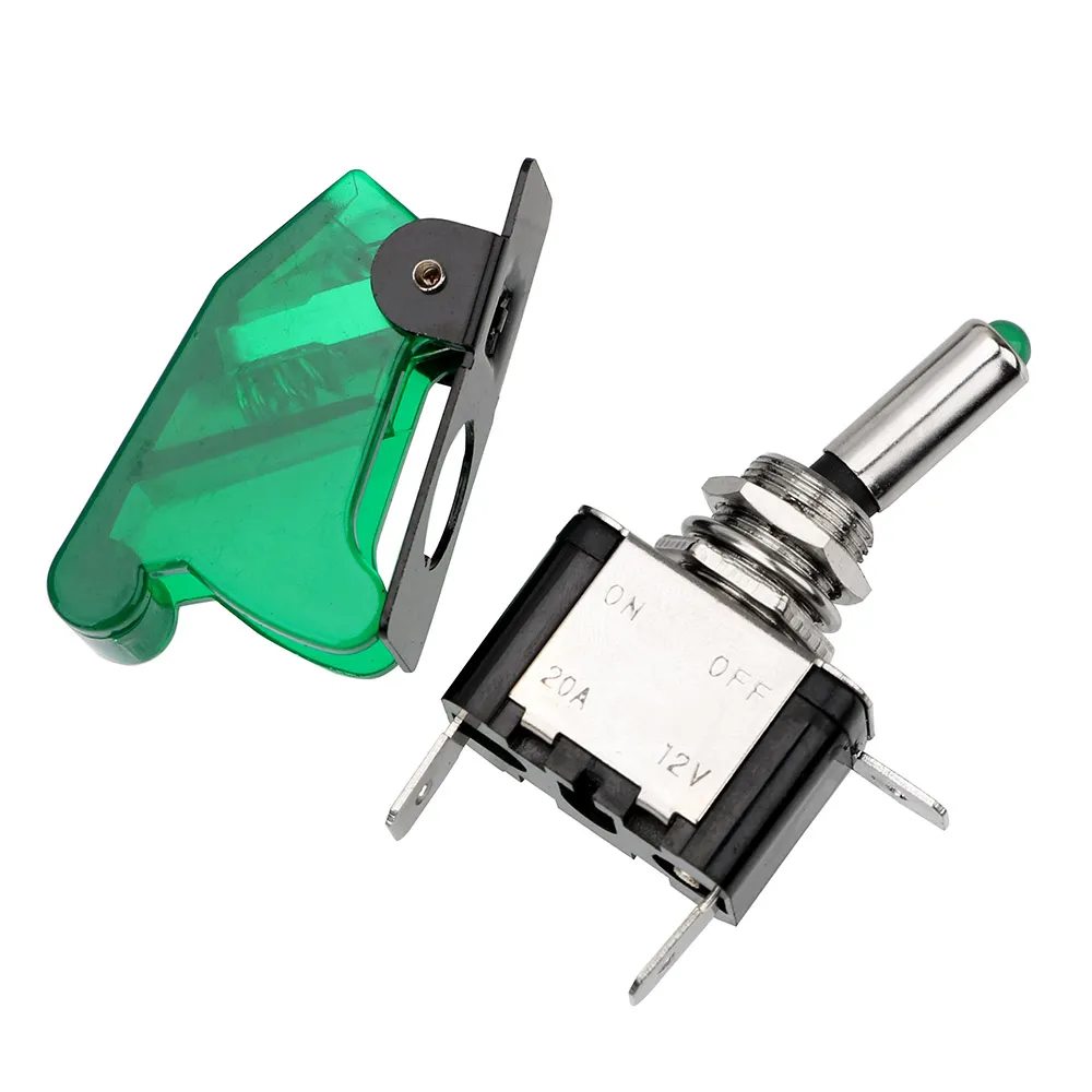 Rocker Toggle Switch 12V LED 3 Pins 2 Position – APIELE