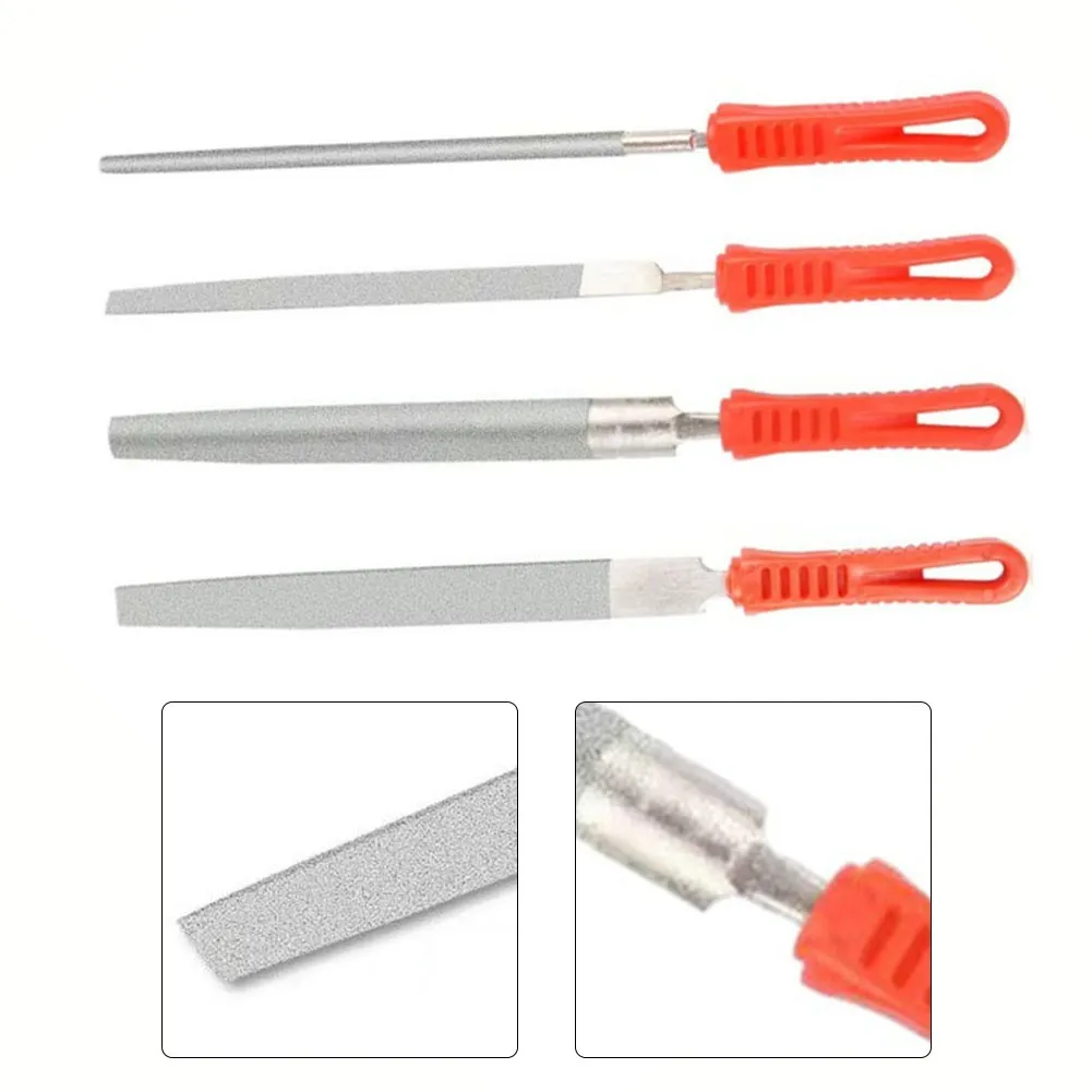 Utoolmart Diamond Needle File, 2-Pieces Mini Diamond Needle File Set