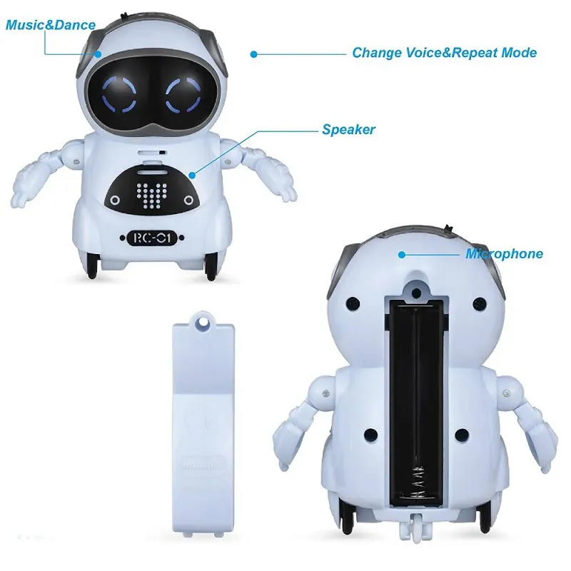 Childrens Interactive Robot: Voice-Activated, Multifunctional