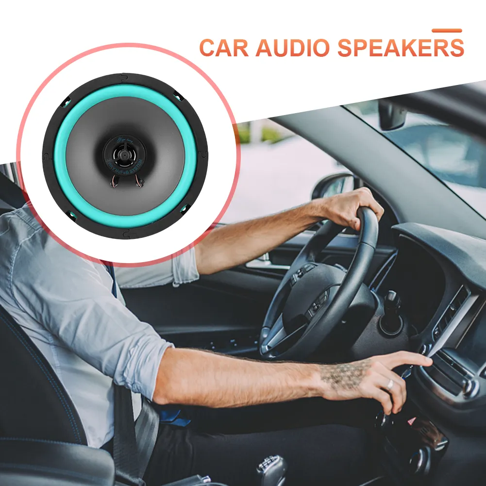Universal HiFi Coaxial Car Speakers 100W/160W Max 4/5/6 Inch Subwoofer ...