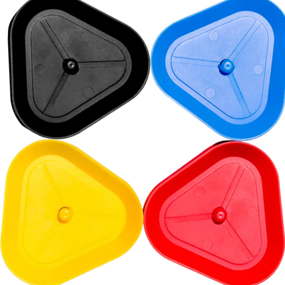 Set Of 4 Triangular Playing Card Holders – Plastic Card Holders For Easy Game Nights - View #11